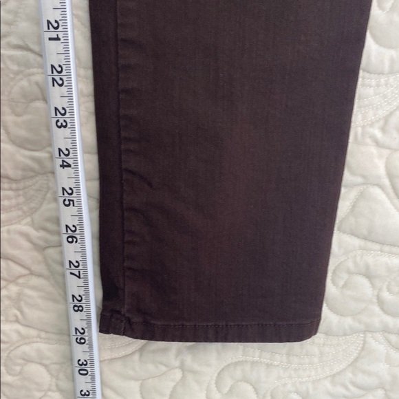 Gloria Vanderbilt Brown Amanda Jeans Size 6 High Rise - Picture 10 of 14